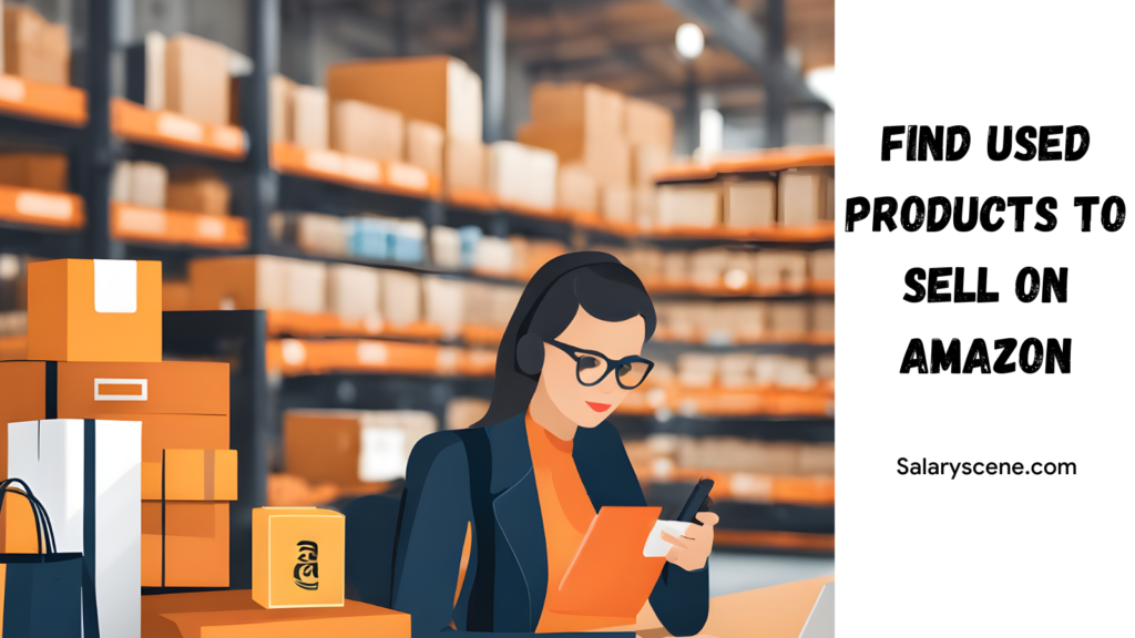 Find used products to sell on Amazon